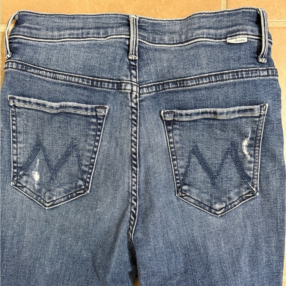 MOTHER👖Swooner Ankle Fray Denim - Picture 2 of 11